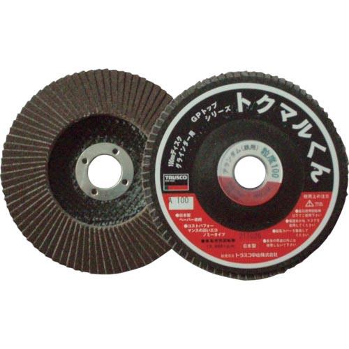TRUSCO GPトップトクマルくん アランダム Φ100 10枚入 320# ( GP100TM ...