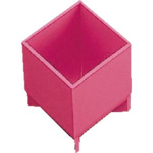 TRUSCO プラボックス Aサイズ 50X50X55 (4個入) ( PT-A4 (4コパック) ) トラスコ中山(株)｜orangetool