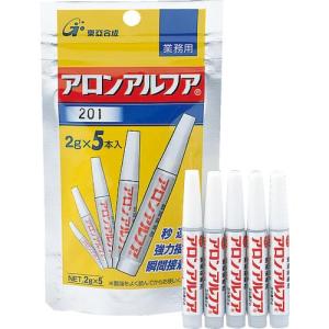 アロン アロンアルファ 201 2g(5本入) ( AA-201-02AL-5 ) 東亜合成(株)｜orangetool