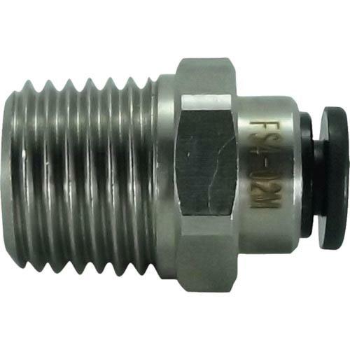 チヨダ ファイブSUSメイルコネクタ 4mm・R1/4 ( FS4-02M ) 千代田通商(株)