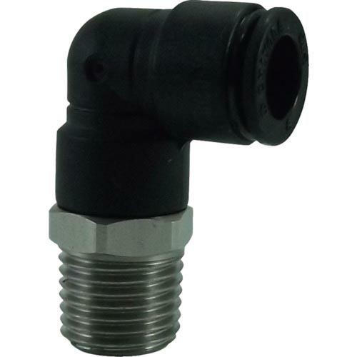 チヨダ ファイブSUSメイルエルボ 8mm・R1/4 ( FS8-02ML (SUS303シリーズ)...