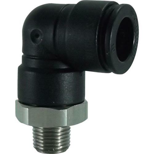 チヨダ ファイブSUSメイルエルボ 10mm・R1/8 ( FS10-01ML (SUS303シリー...