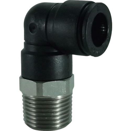 チヨダ ファイブSUSメイルエルボ 10mm・R3/8 ( FS10-03ML (SUS303シリー...