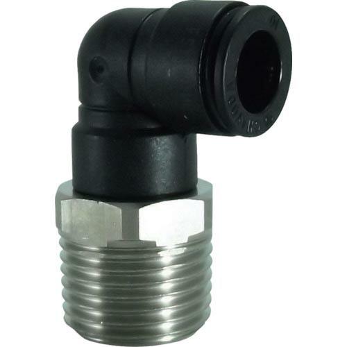 チヨダ ファイブSUSメイルエルボ 10mm・R1/2 ( FS10-04ML (SUS303シリー...