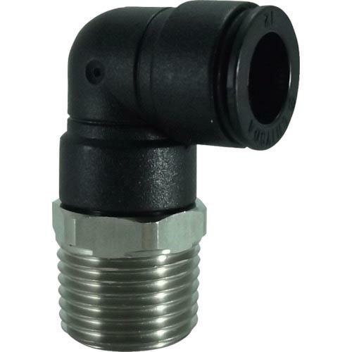 チヨダ ファイブSUSメイルエルボ 12mm・R1/2 ( FS12-04ML (SUS303シリー...