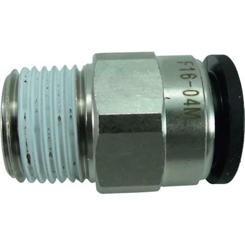 チヨダ ファイブメイルコネクタ 16mm・R1/2 ( F16-04M (16パイ) ) 千代田通商...