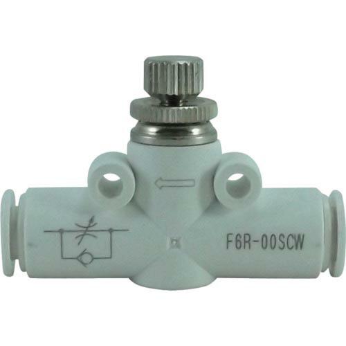 チヨダ ファイブインラインスピードコントローラ W(白)6mm ( F6R-00SCW ) 千代田通...