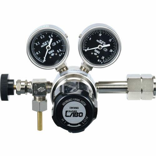 日酸TANAKA 分析・研究向け圧力調整器 S-LABOII 入口高圧用、ボンベ用LAB1-1634...