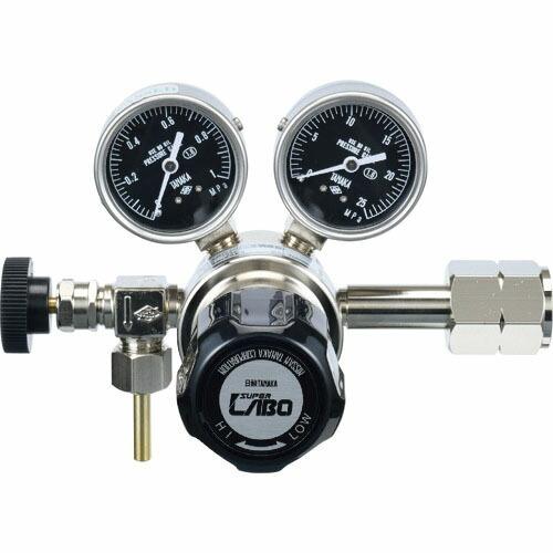 日酸TANAKA 分析・研究向け圧力調整器 S-LABOII 入口高圧用、ボンベ用LAB1-1534...