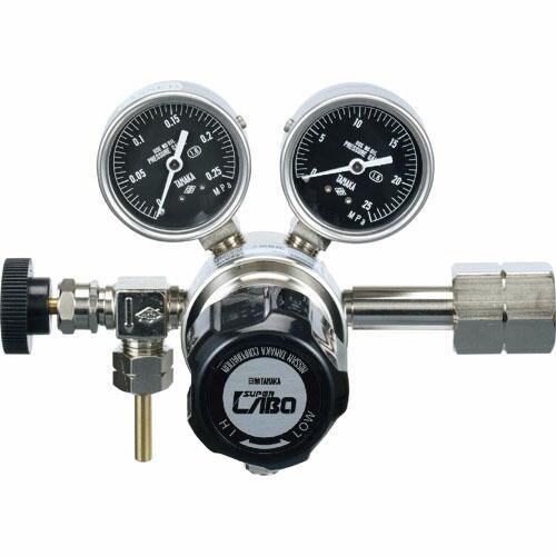 日酸TANAKA 分析・研究向け圧力調整器 S-LABOII 入口高圧用、ボンベ用LAB1-1825...