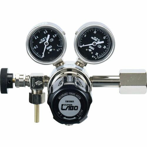 日酸TANAKA 分析・研究向け圧力調整器 S-LABOII 入口高圧用、ボンベ用LAB1-1514...