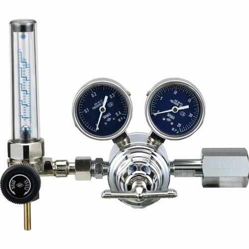 日酸TANAKA 二段減圧式圧力調整器 流量計付 JETV-1714V-F10R ( QAN1104...