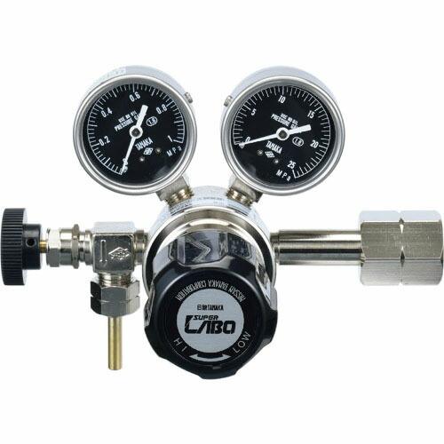 日酸TANAKA 分析・研究向け圧力調整器 S-LABOII 入口高圧用、ボンベ用LAB1-1525...