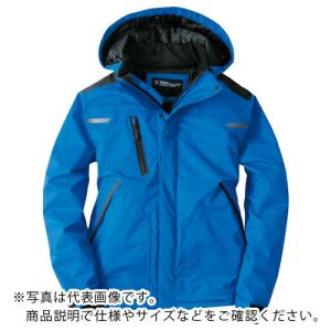 XEBEC 防水防寒ブルゾン ブルー ( 562-40-5L ) (株)ジーベック (メーカー取寄)｜orangetool