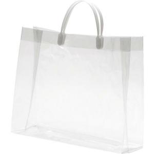 【SALE価格】シモジマ 透明バッグ ハッピータック付 L 10枚入り ( 006464050 ) (株)シモジマ｜orangetool