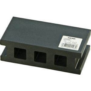 【SALE価格】光 ラバーブロック 大 40×65×125mm 黒 ( GSM461 )｜orangetool