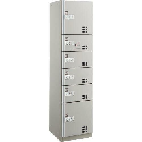 DAIKEN 宅配ボックス電池式プッシュボタン錠タイプスチール扉仕様ステンカラー SS2Nユニット ...