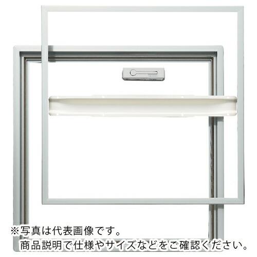 DAIKEN ホーム床点検口 錠付き 300×300 気密タイプ 15mmフロア用 シルバー  ( ...