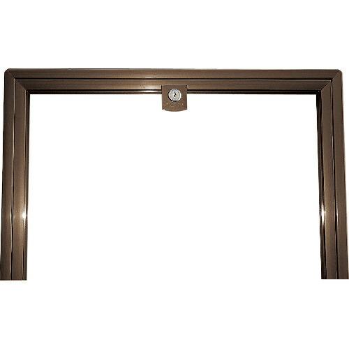 DAIKEN ホーム床点検口 錠付き 450×450 気密タイプ 15mmフロア用 ブロンズ  ( ...