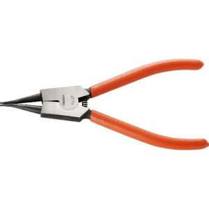 【SALE価格】TRUSCO スナップリングプライヤー 軸用 Φ1.2 直爪63型 ( 63-2A (ジクヨウ 63ガタ)チョクヅメ ) トラスコ中山(株)｜orangetool