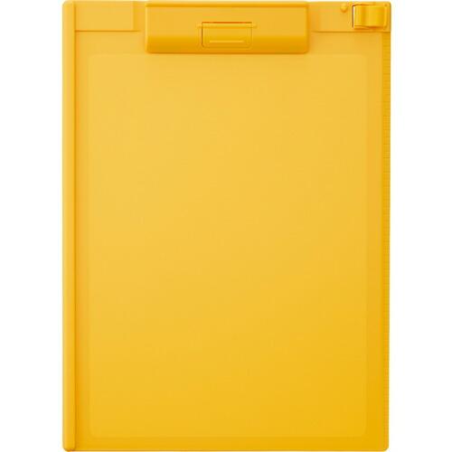 LIHIT クリップボード 黄 A4/E ( A977U-5 )