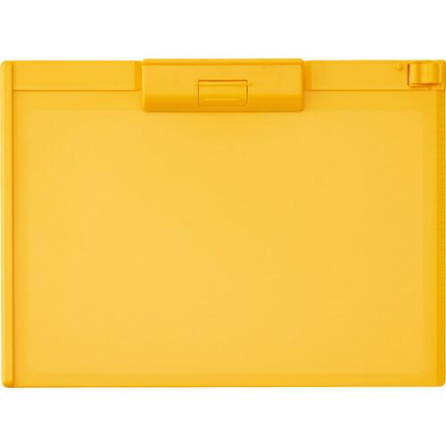 LIHIT クリップボード 黄 A4/S ( A987U-5 )