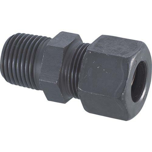 フジトク ハーフユニオン Φ8×1/8 鋼管用 くい込み継手 ( S-8X1/8 ) (株)フジトク