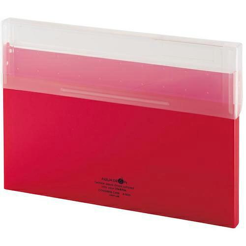 LIHIT コングレスケース 赤 A4 ( A5035-3 ) (株)LIHIT LAB. (メーカ...