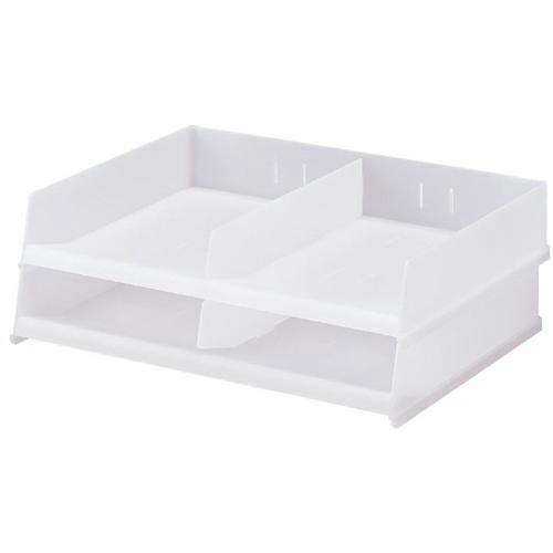 LIHIT フリーサイズレタートレー 乳白 A4 ( A7312-1 ) (株)LIHIT LAB.