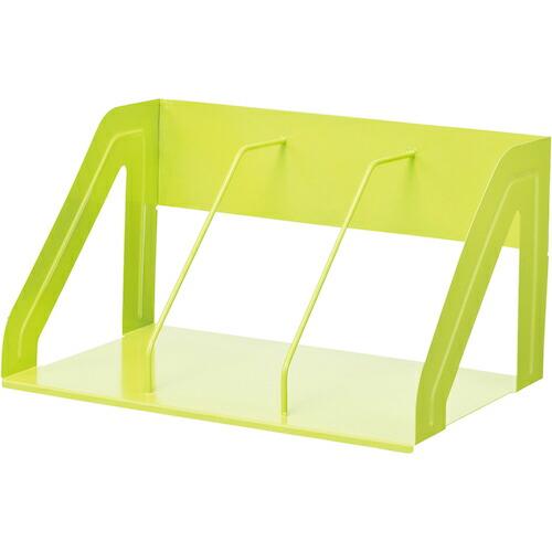 LIHIT ブックスタンド 黄緑 ( A7345-6 ) (株)LIHIT LAB. (メーカー取寄...