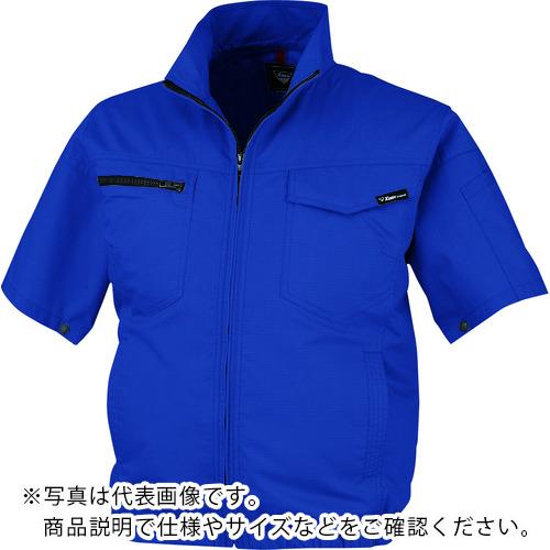 XEBEC 空調服制電半袖ブルゾン ネイビーブルー ( XE98013-16-L )
