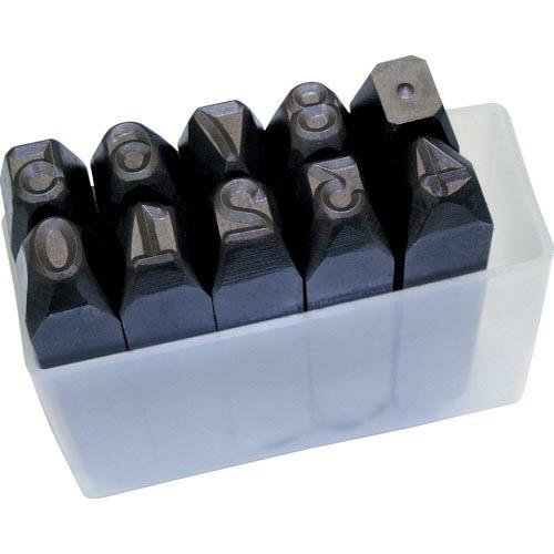 【SALE価格】TRUSCO 数字刻印セット 10mm ( SK-100 )