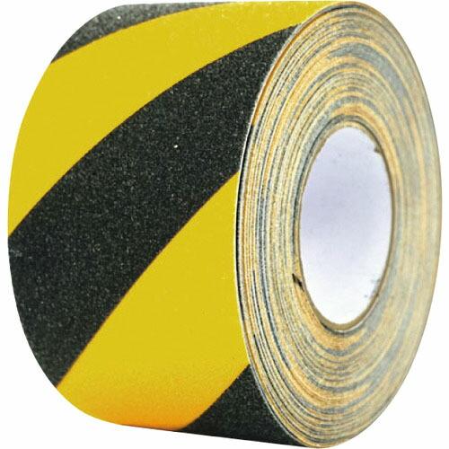 セーフラン 滑り止めテープ 幅100mm×18m トラ ( 14213 ) セーフラン安全用品(株)