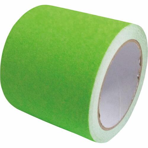セーフラン 滑り止めテープ 幅100mm×5m 蛍光グリーン ( 11905 ) セーフラン安全用品...