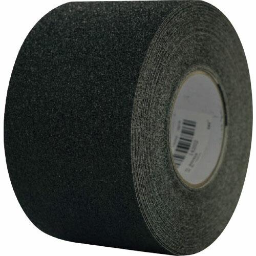 セーフラン 滑り止めテープ 幅100mm×18m 黒 ( 14202 ) セーフラン安全用品(株)