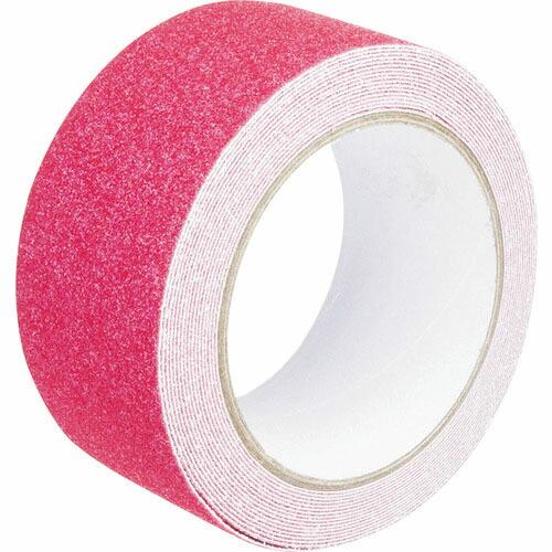 セーフラン 滑り止めテープ 幅50mm×5m 蛍光ピンク ( 11900 ) セーフラン安全用品(株...