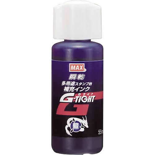 MAX 多用途インク・スタンプ台専用補充インク 藍 ( SA90322 ) (10個セット) マック...