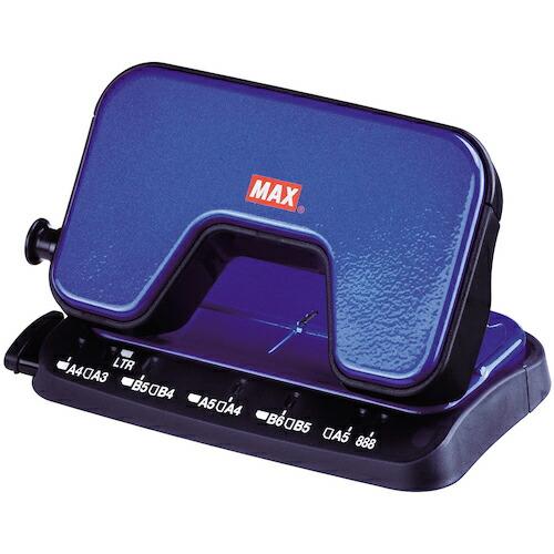 MAX 軽あけパンチ スクーバ(穴あけ15枚)ブルー ( DP90124 ) (10個セット) マッ...