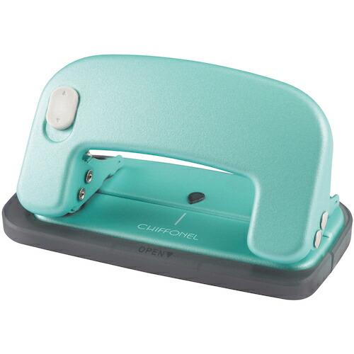 MAX パンチ シフォネル(穴あけ12枚)グリーン ( DP90215 ) (10個セット) マック...