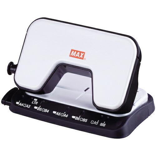 MAX 軽あけパンチ スクーバ(穴あけ15枚)ホワイト ( DP90126 ) (10個セット) マ...