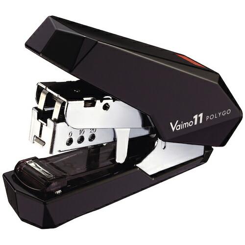 MAX ホッチキス バイモ11 ポリゴ HD-11SFLK/K ブラック 40枚とじ  ( HD90...