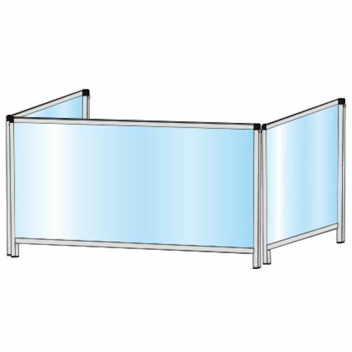 TOKISEI パーテーションスタンド三面タイプ450X900ロウ  ( HBPL3F450X900...