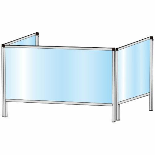 TOKISEI パーテーションスタンド三面タイプ450X900  ( HBP3F450X900 )