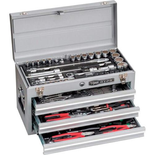 TONE 整備用工具セット ツールセット(シルバー) 間口508×奥行232×高さ302mm 差込角...