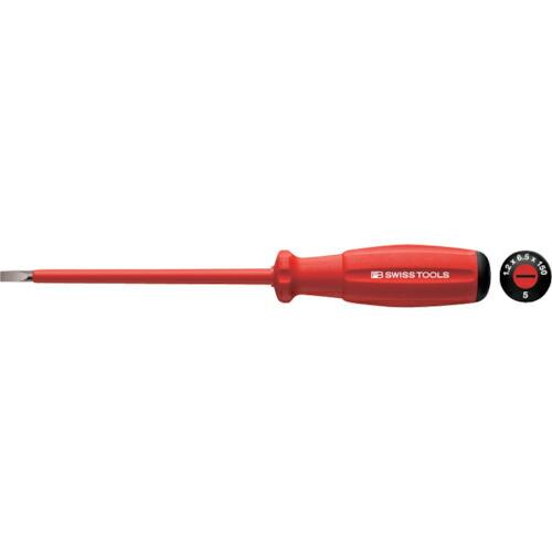 PBスイスツールズ 【売切廃番】スイスGrip・マイナスドライバー絶縁 ( 58100-5-150/...