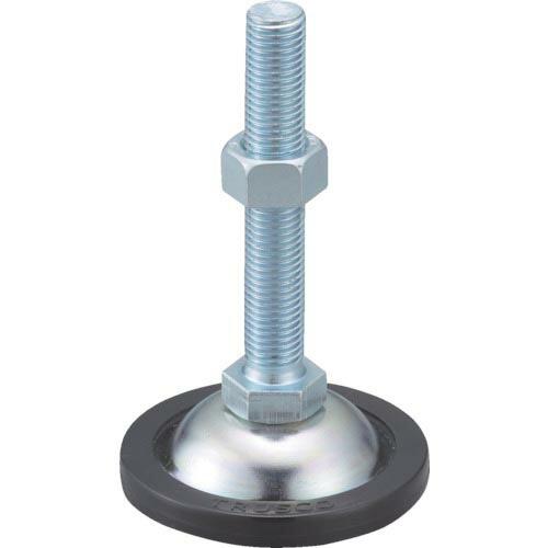 TRUSCO アジャスターボルト 500kgタイプ M16×100 スチール 台座部樹脂カバー付き ...