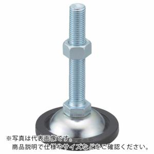 TRUSCO アジャスターボルト 500kgタイプ M20×130 スチール 台座部樹脂カバー付き ( NA-2-20X130 ) トラスコ中山(株)｜orangetool