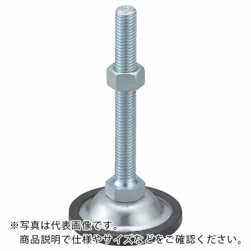 TRUSCO アジャスターボルト 500kgfタイプ M12×150 スチール 台座部樹脂カバー付 ...