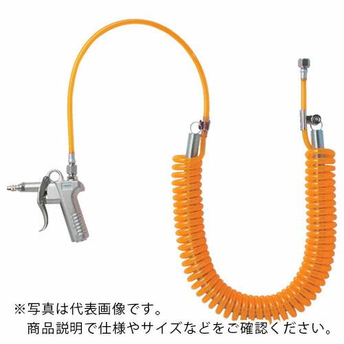 TRUSCO スプリング式ウレタンコイルホース ダスターセット 6m ( TD-75SC-7S ) ...