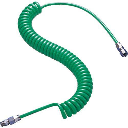 TRUSCO スパッタウレタンコイルホース 5X8mm 使用範囲1.3m ( TCH-803 (5X...